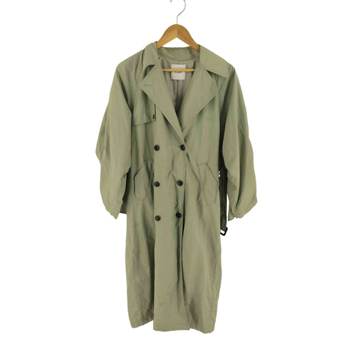 クラネ CLANE BACK FRILL SLEEVE TRENCH COAT レディース 1