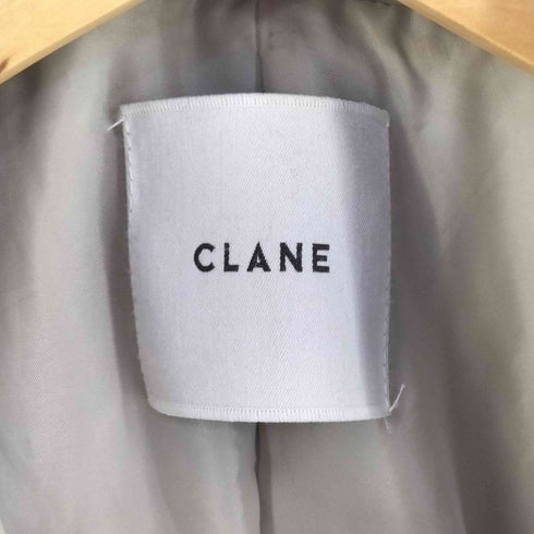 クラネ CLANE BACK FRILL SLEEVE TRENCH COAT レディース 1