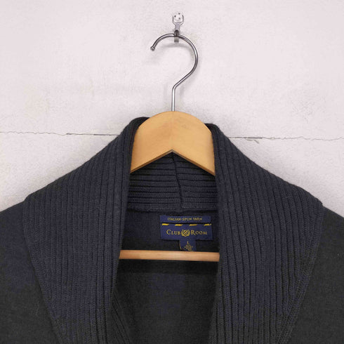 クラブルーム CLUB ROOM merino wool メリノウールショールカラーカーディガン メンズ JPN:L