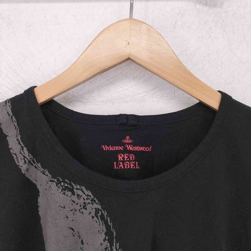 ヴィヴィアンウエストウッドレッドレーベル Vivienne Westwood RED LABEL Y2K ウッドオーブキャット Tシャツ レディース 2
