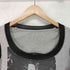 ヴィヴィアンウエストウッドレッドレーベル Vivienne Westwood RED LABEL Y2K メッシュ切替 ロゴ Tシャツ レディース 2