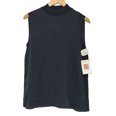 セオリーリュクス theory luxe MADISON HILLARY モックネック シルク ノースリーブ トップス レディース JPN:38