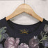 ヴィヴィアンウエストウッドアングロマニア Vivienne Westwood ANGLOMANIA オーブ刺繍ロゴ 花柄 S/S Tシャツ レディース M
