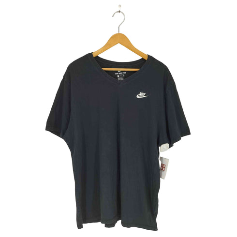 ナイキ NIKE V-Neck Club Embroidered Swoosh T-Shirt メンズ JPN:XXL