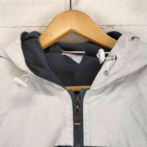 DIMCO APPAREL ボーダー柄 ジップアップ フーデッド マリンジャケット メンズ import:L