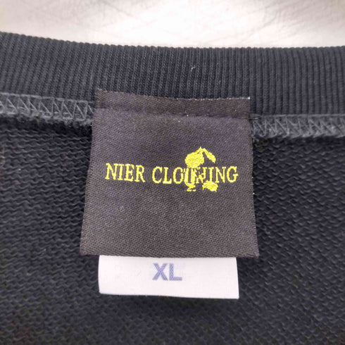 ニーアクロージング NIER CLOTHING 仕事したくねぇぇぇ〜 クルーネックスウェット レディース XL