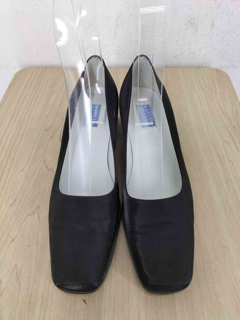 ランバン LANVIN La Collection スクエアトゥパンプス レディース JPN:24