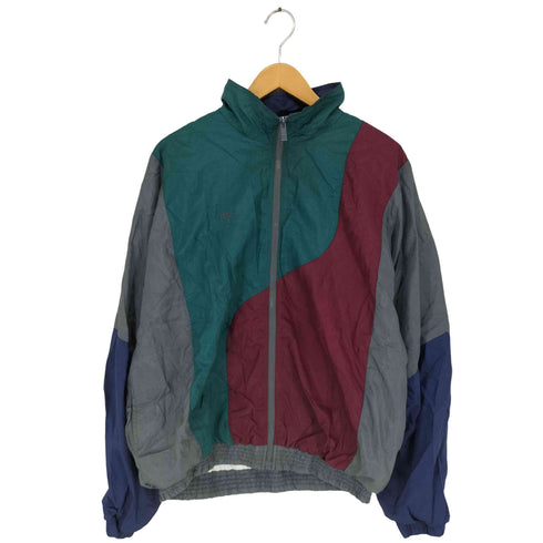 todd 1 マルチカラージップアップナイロンジャケット メンズ import:L