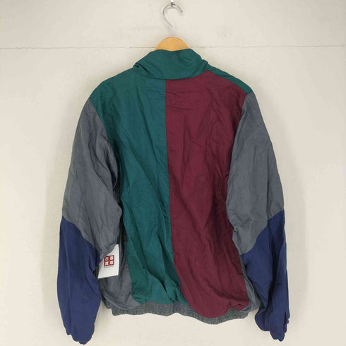 todd 1 マルチカラージップアップナイロンジャケット メンズ import:L