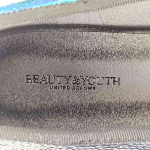 ビューティーアンドユースユナイテッドアローズ BEAUTY & YOUTH UNITED ARROWS スパンコールスクエアバレエシューズ レディース 37 1/2
