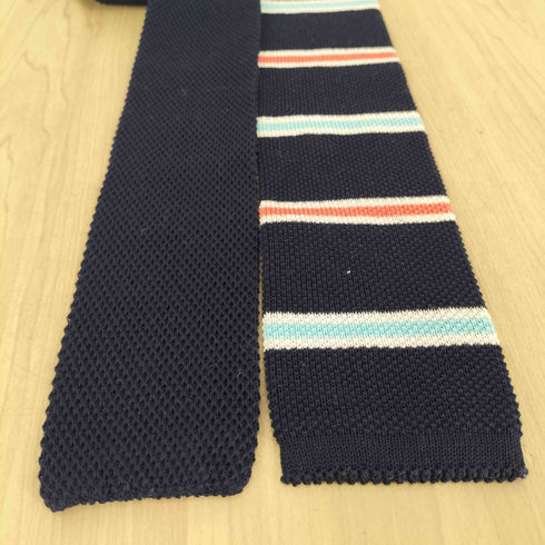 エルメネジルドゼニア Ermenegildo Zegna Twin D.d.M ニットタイ メンズ