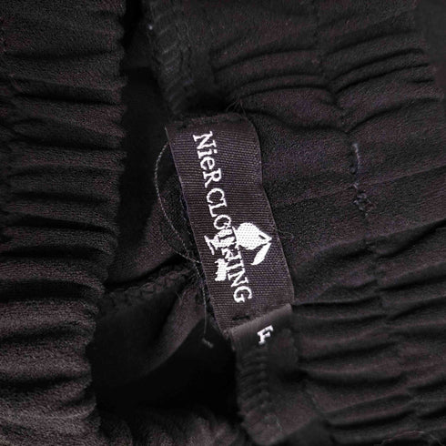 ニーアクロージング NIER CLOTHING 総柄デザイン ワイドパンツ レディース FREE