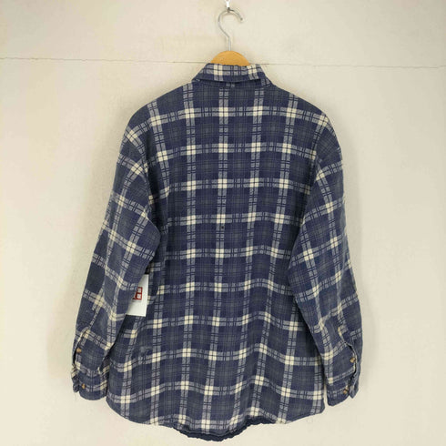 ノースウエストテリトリー NORTHWEST TERRITORY 裏地キルティングチェックシャツ メンズ import:L