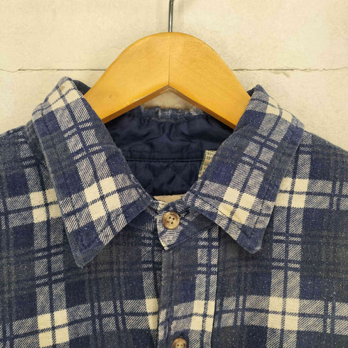 ノースウエストテリトリー NORTHWEST TERRITORY 裏地キルティングチェックシャツ メンズ import:L