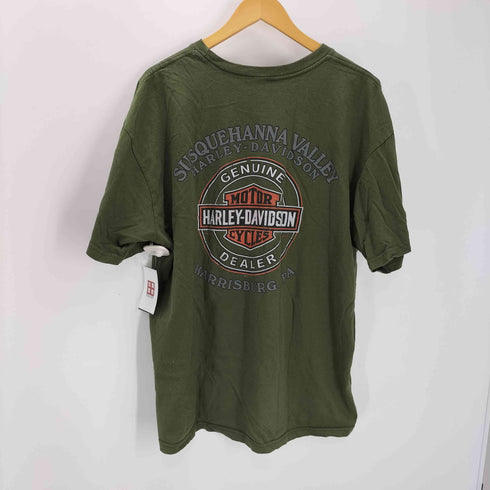 ハーレーダビッドソン HARLEY-DAVIDSON 両面プリント Tシャツ メンズ