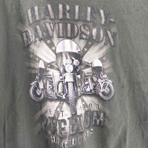 ハーレーダビッドソン HARLEY-DAVIDSON 両面プリント Tシャツ メンズ