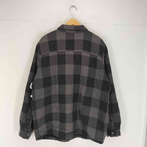 ジョージ GEORGE 裏ボアチェック柄シャツジャケット メンズ import:XL
