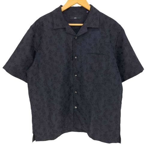 シップス SHIPS フラワー ジャカード オープンカラーシャツ メンズ JPN:L