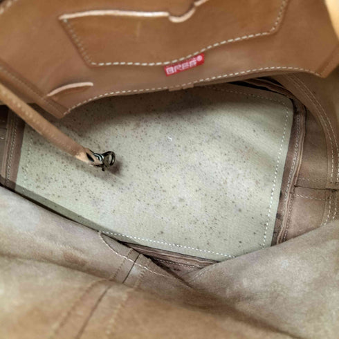 ブリー BREE ヌメ革 巾着型ショルダーバッグ メンズ