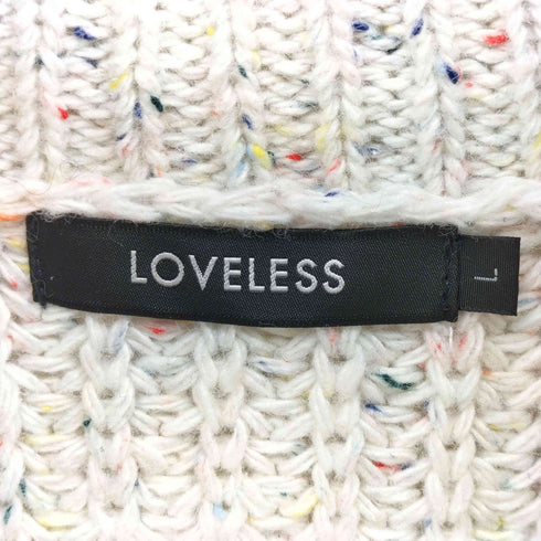ラブレス LOVELESS マルチカラー タートルネック ニット メンズ JPN:L
