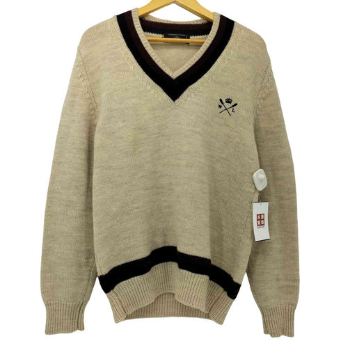 シップス SHIPS Robert Collina イタリア製 ウール100 Vネック ニット セーター メンズ
