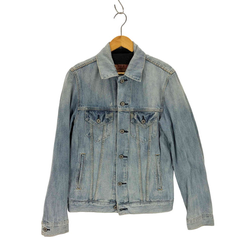 リーバイス Levis ウォッシュドデニムトラッカージャケット メンズ JPN:S
