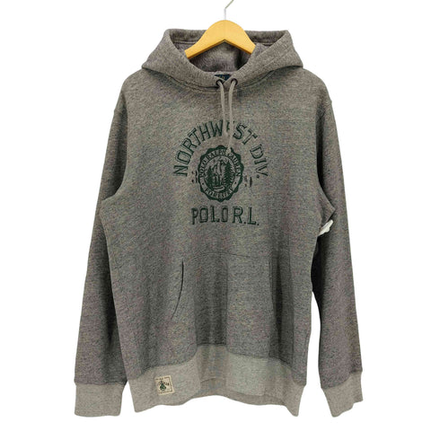 ポロラルフローレン POLO RALPH LAUREN フリース グラフィック フーディ メンズ import:L