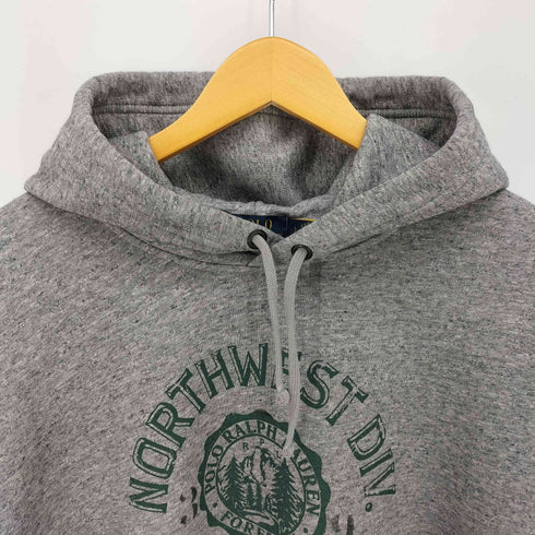 ポロラルフローレン POLO RALPH LAUREN フリース グラフィック フーディ メンズ import:L