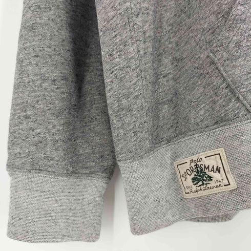 ポロラルフローレン POLO RALPH LAUREN フリース グラフィック フーディ メンズ import:L