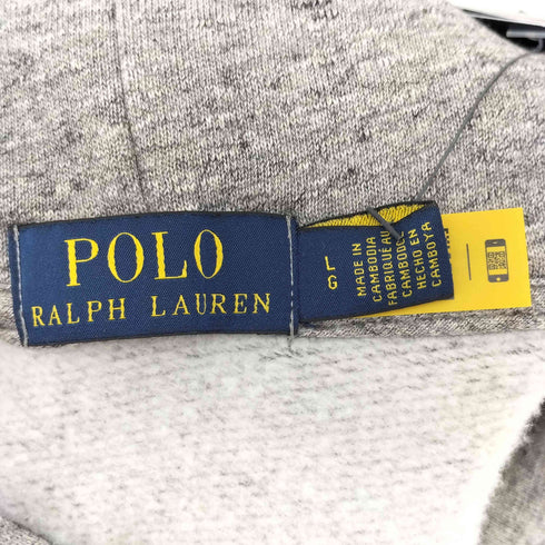 ポロラルフローレン POLO RALPH LAUREN フリース グラフィック フーディ メンズ import:L