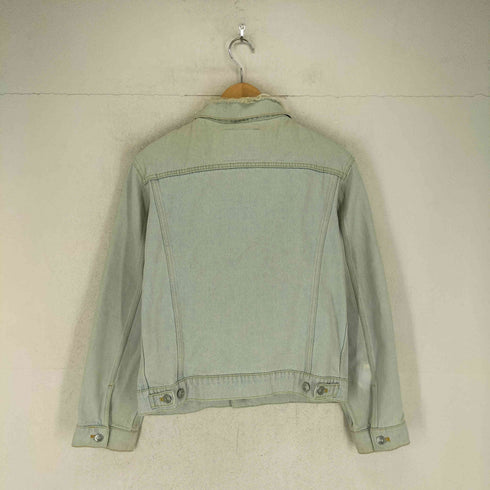 バレンシアガ BALENCIAGA 変形カラーウォッシュドデニムジャケット レディース 34