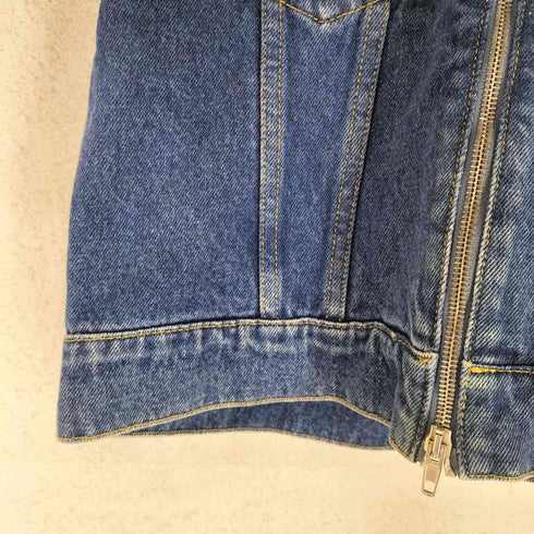 バレンシアガ BALENCIAGA Zip Up Denim Jacket メンズ 44