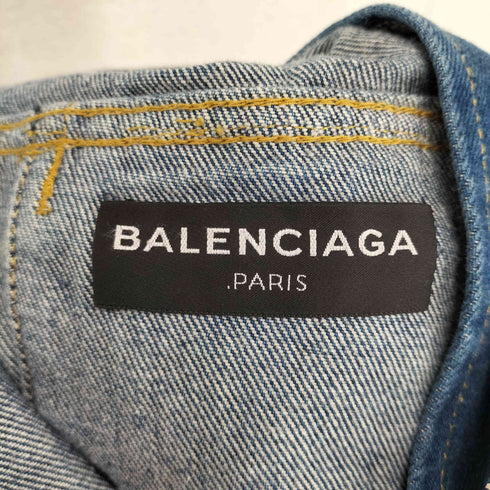 バレンシアガ BALENCIAGA Zip Up Denim Jacket メンズ 44