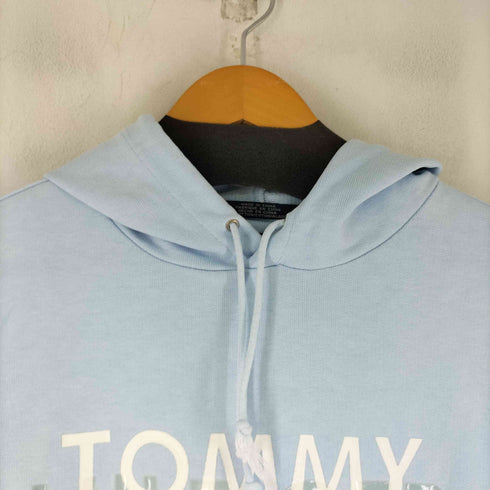 トミーヒルフィガー TOMMY HILFIGER ロゴプリント S/S パーカー レディース import:S