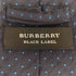 バーバリーブラックレーベル BURBERRY BLACK LABEL ドット柄 シルクネクタイ メンズ