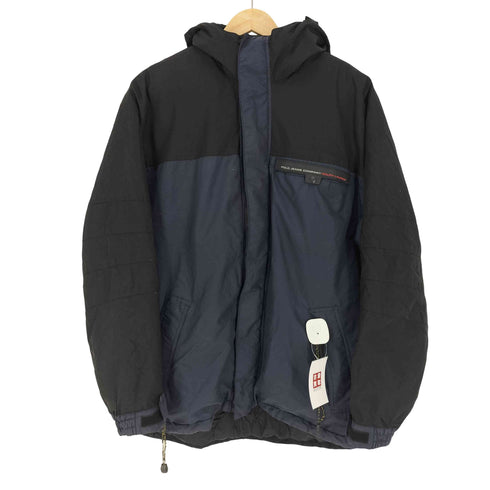 ポロジーンズカンパニーラルフローレン POLO JEANS COMPANY RALPH LAUREN 90S 裏地フリース キルト リップストップ 中綿 ジップアップ ブルゾン ジャケット メンズ import:M