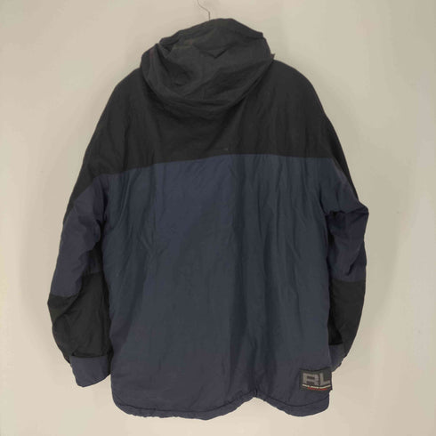 ポロジーンズカンパニーラルフローレン POLO JEANS COMPANY RALPH LAUREN 90S 裏地フリース キルト リップストップ 中綿 ジップアップ ブルゾン ジャケット メンズ import:M