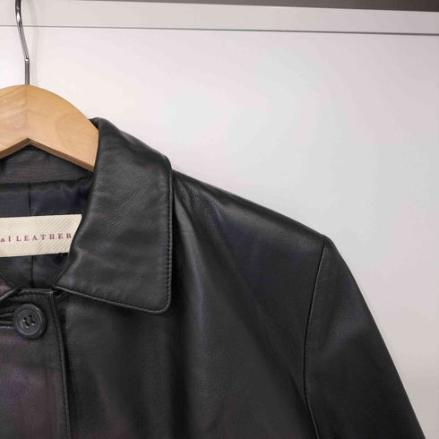 real LEATHER SHEEP LEATHER ジャケット レディース 9AR