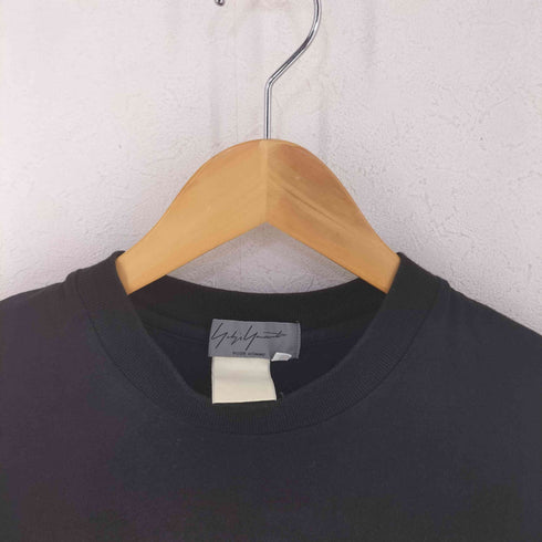 ヨウジヤマモトプールオム Yohji Yamamoto POUR HOMME 首裏 ロゴ刺繍 Tシャツ メンズ JPN:M