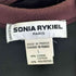 ソニアリキエル SONIA RYKIEL フランス製 ワンポイント刺繍 ベロアカーディガン ワンピース アンサンブル レディース JPN:L