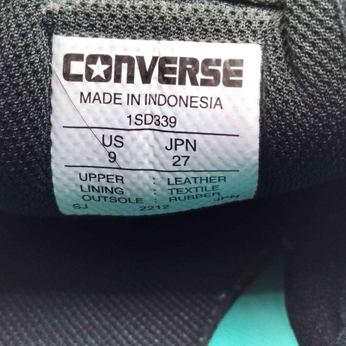 コンバース CONVERSE ウエポン SK OX + ブラックモノクローム WEAPON SK OX メンズ JPN:27