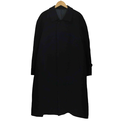 BOSCHETTI カシミヤ50% 比翼 ステンカラー コート メンズ JPN:L