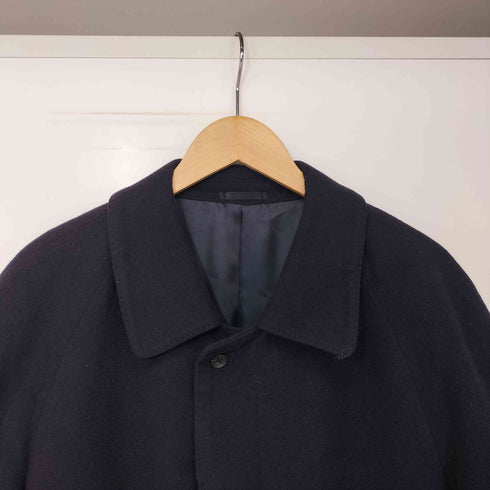 BOSCHETTI カシミヤ50% 比翼 ステンカラー コート メンズ JPN:L