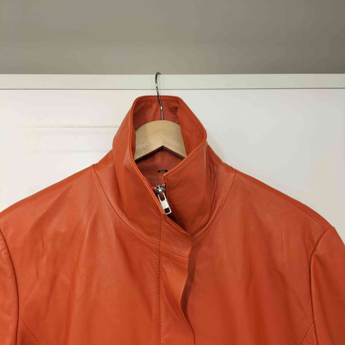 SHEEP LEATHER ジップ ジャケット レディース 88