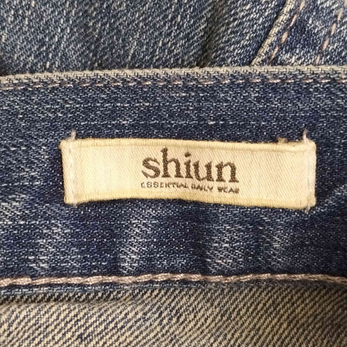 SHIUN 26SS STRAIGHT SLUB DENIM PANTS メンズ JPN:S