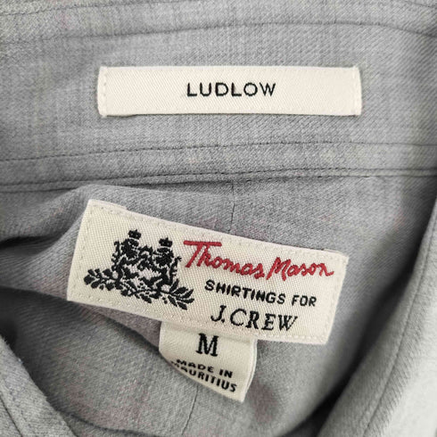 ジェイクルー J.CREW Thomas Mason LUDLOW L/S シャツ メンズ M