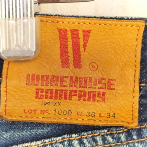 ウエアハウス WAREHOUSE 1001XX lot1000 セルビッチ デニムパンツ メンズ W36
