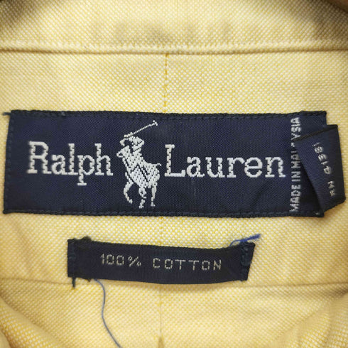 ラルフローレン RALPH LAUREN ポニー刺繍 ボタンダウン シャツ メンズ 15 1/2-32
