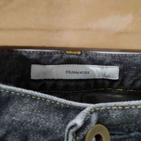 フレームワーク FRAMeWORK デニムストレートパンツ レディース JPN:38
