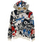 アディダスオリジナルス adidas Originals AOP LOUD FZ HOODIE ロゴ 総柄 ジップアップ フーディー パーカー メンズ JPN:M